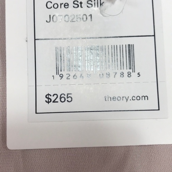 THEORY Shell Top in Stretch Silk - Picture 4 of 7